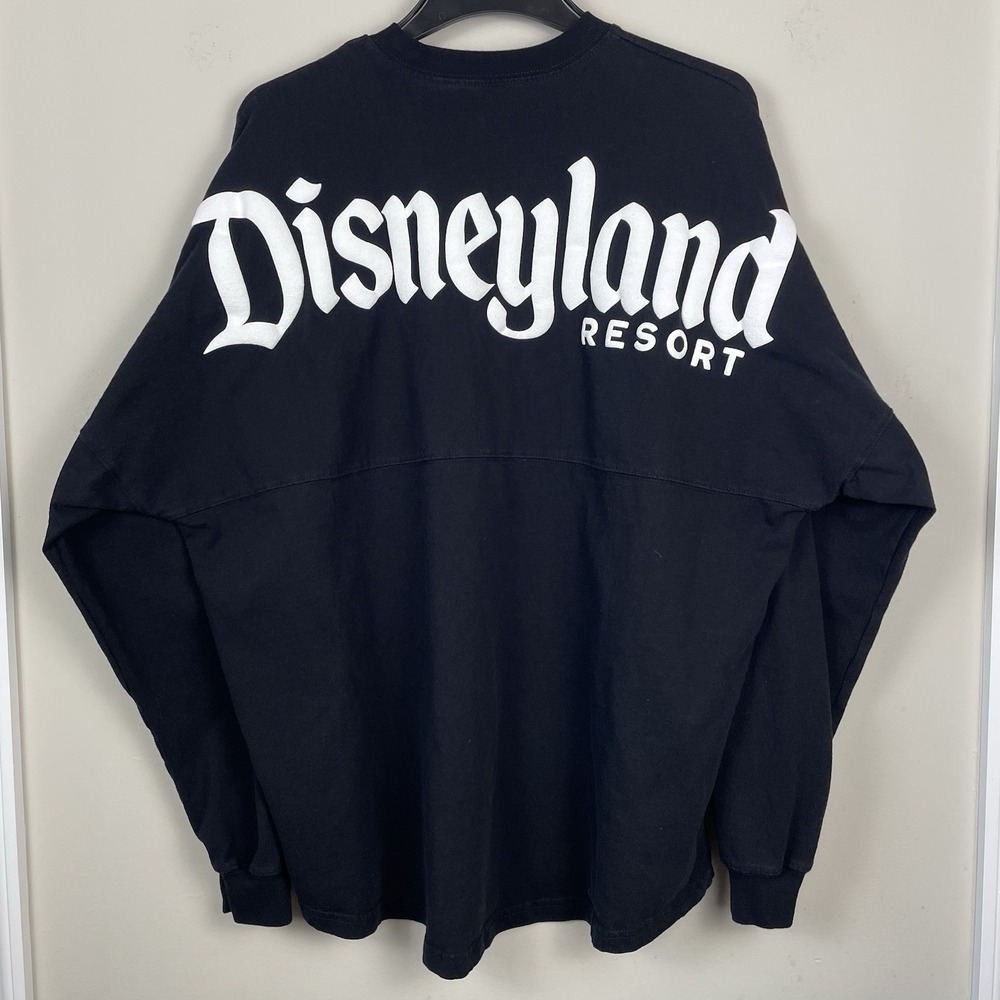 Disneyland Resort Spirit Jersey Sz XXL Long Sleeve Unisex Black White 3D Print